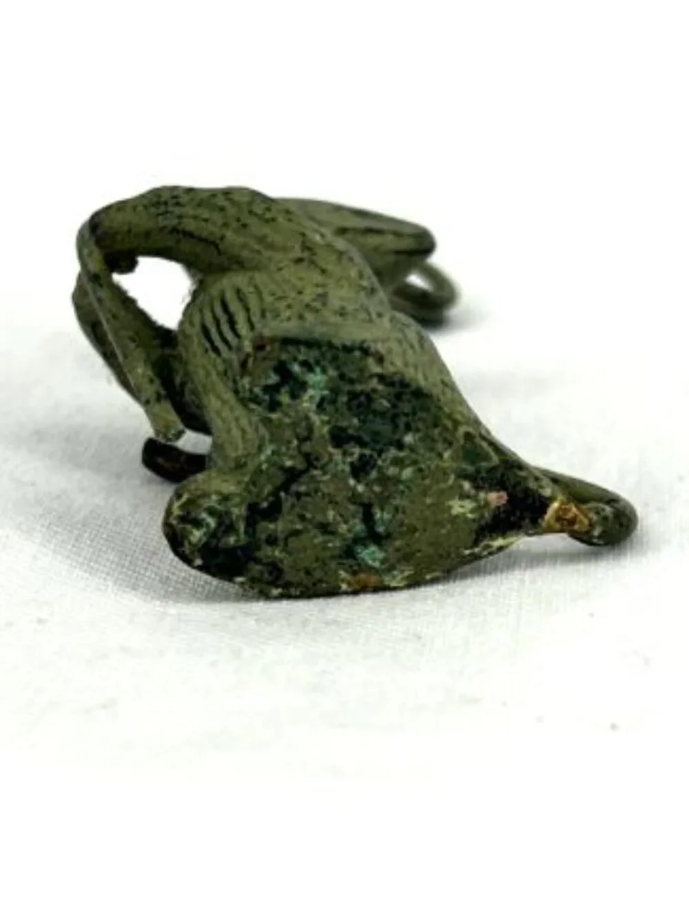 Cast Iron Mouse With Wire Card Picture Holder Decoration 3